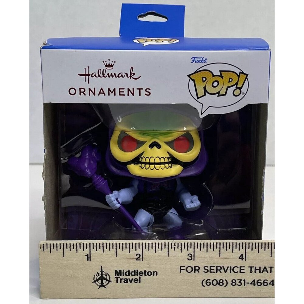Hallmark 2021 Funko Pop MOTU Skeletor Walmart Exclusive Christmas Ornament - New - Picture 8 of 9